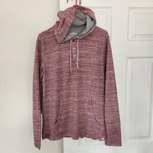 Flag & Anthem Riley Textured Terry Hooded Henley, M